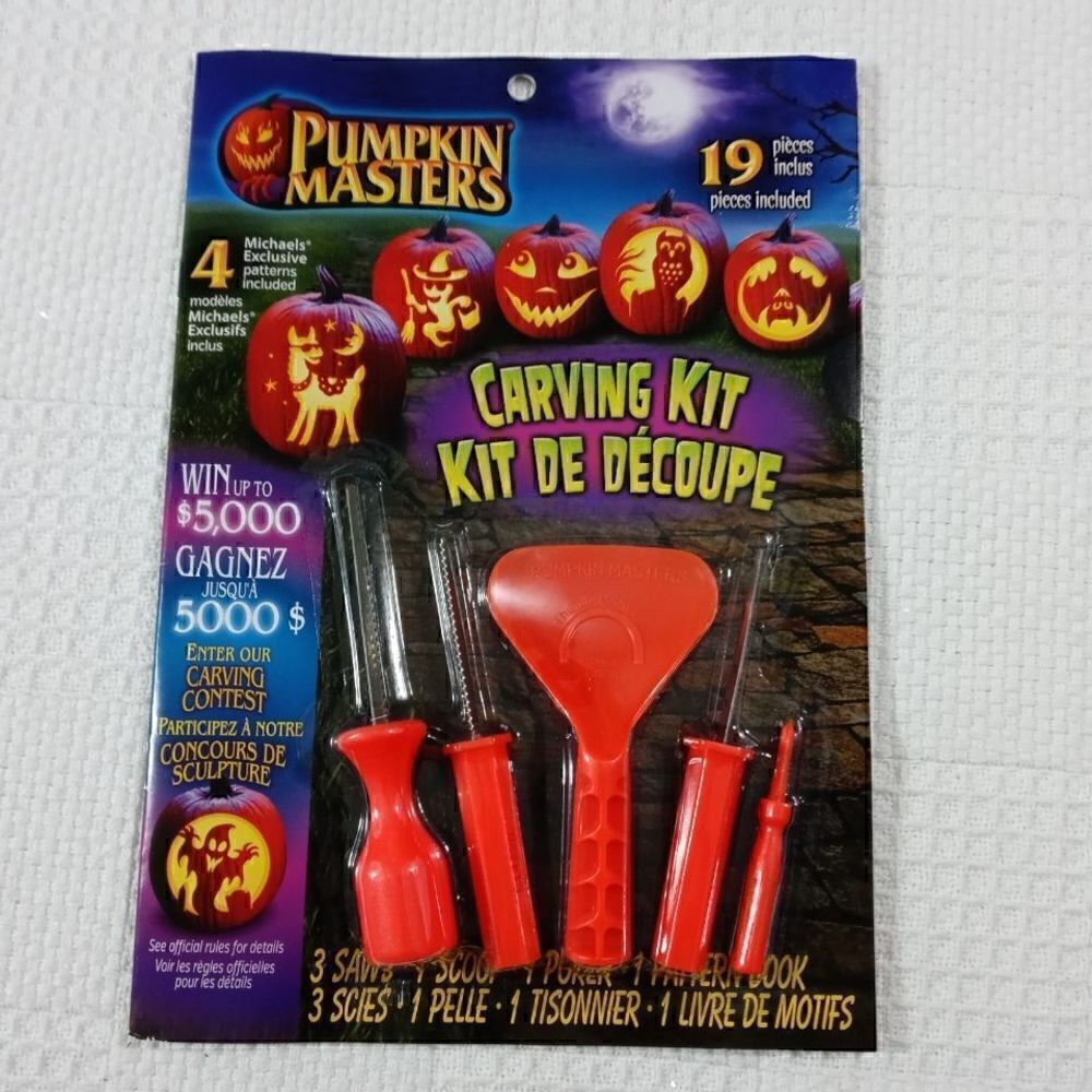 Pumpkin Masters Carving Kit New